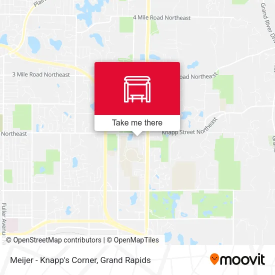Mapa de Meijer - Knapp's Corner