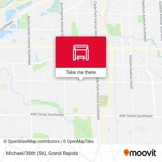 Michael/36th (Sb) map