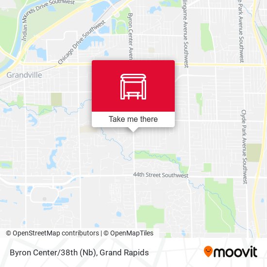 Byron Center/38th (Nb) map