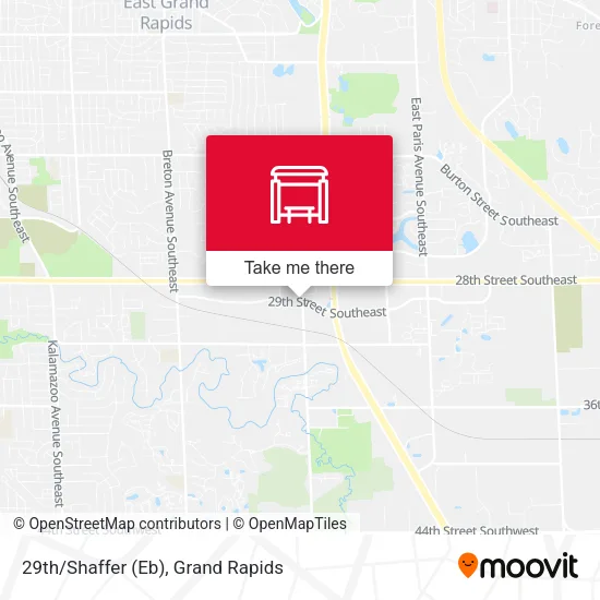 Mapa de 29th/Shaffer (Eb)
