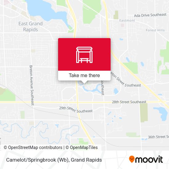 Camelot/Springbrook (Wb) map