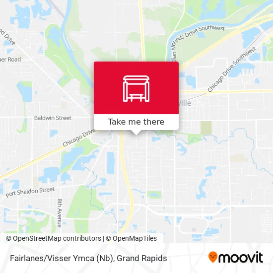 Mapa de Fairlanes/Visser Ymca (Nb)