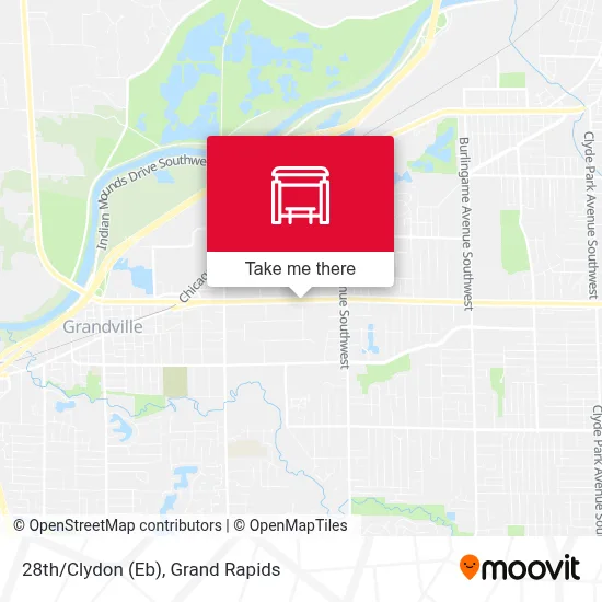 28th/Clydon (Eb) map