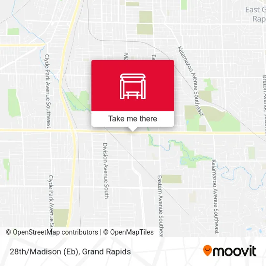 Mapa de 28th/Madison (Eb)