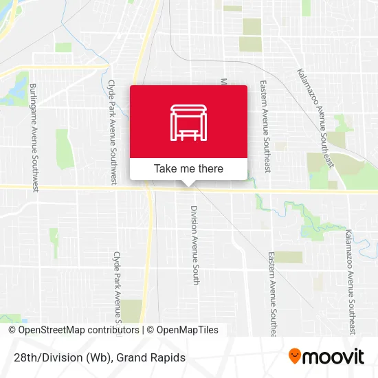 28th/Division (Wb) map