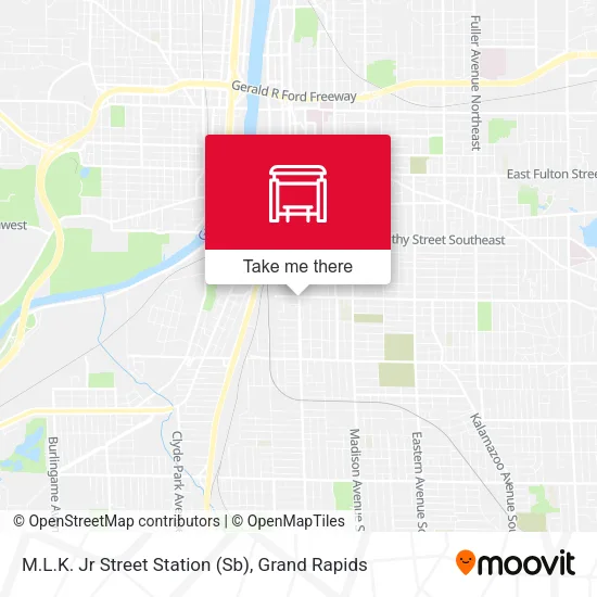 Mapa de M.L.K. Jr Street Station (Sb)