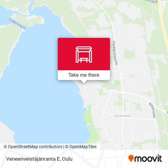 Veneenveistäjänranta E map