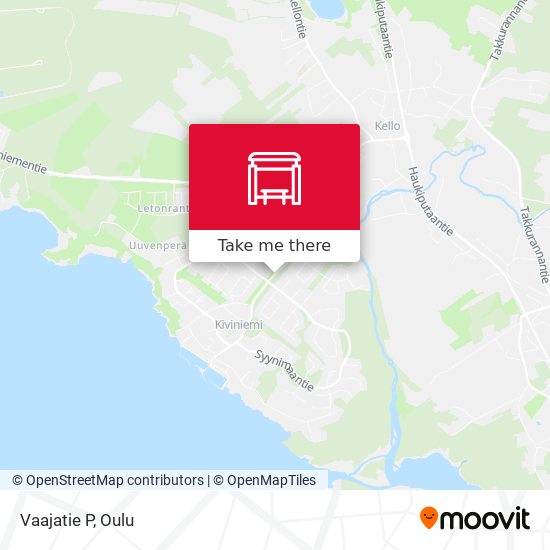 Vaajatie P map