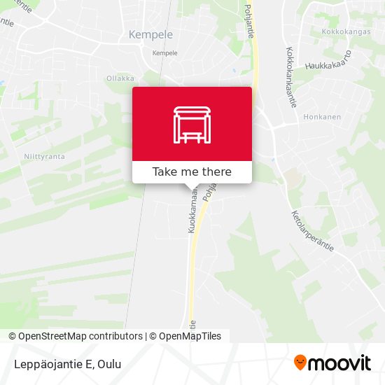 How to get to Leppäojantie E in Kempele by Bus?