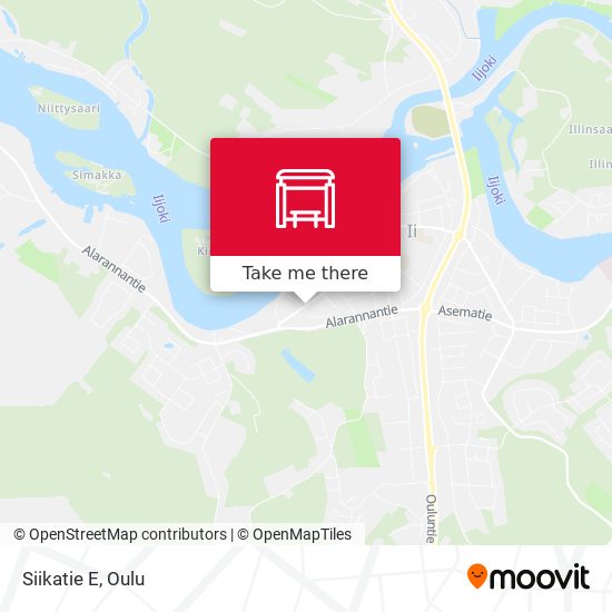 Siikatie E map