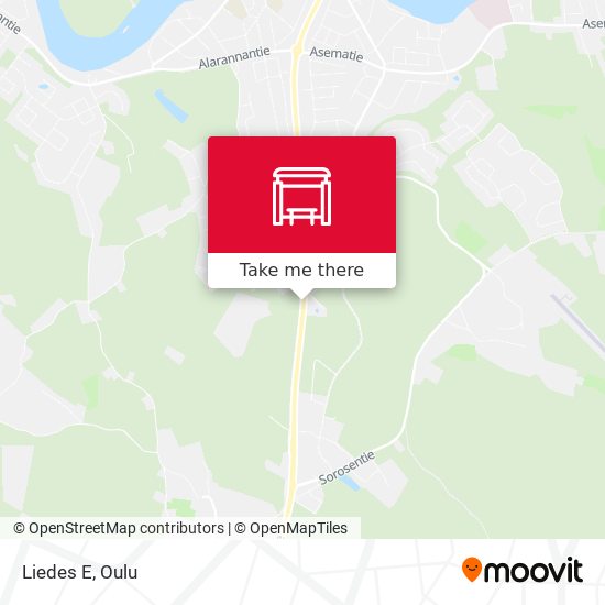 How to get to Liedes E in Ii by Bus?