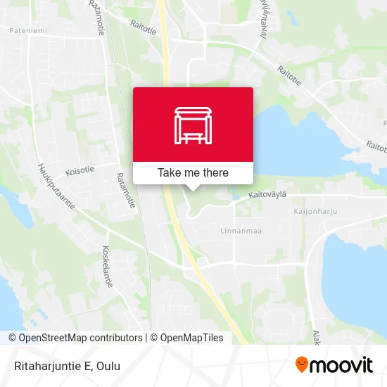Ritaharjuntie East map