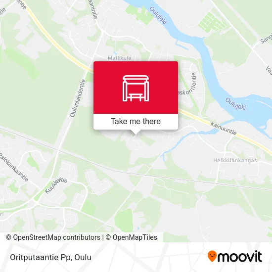 Oritputaantie Pp map