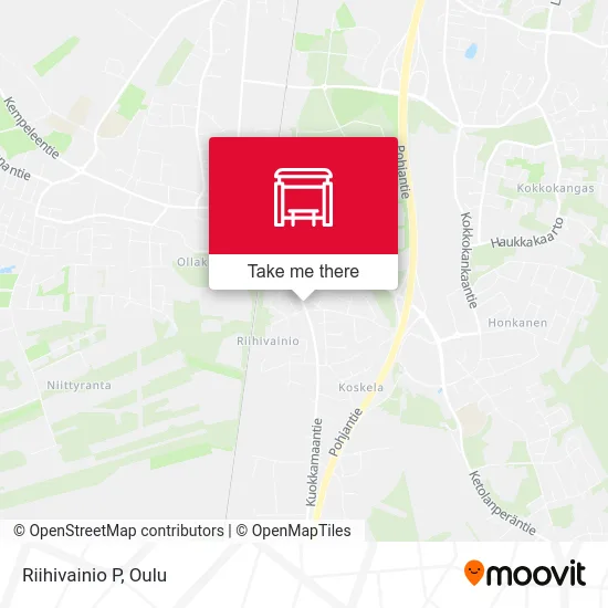 Riihivainio North map