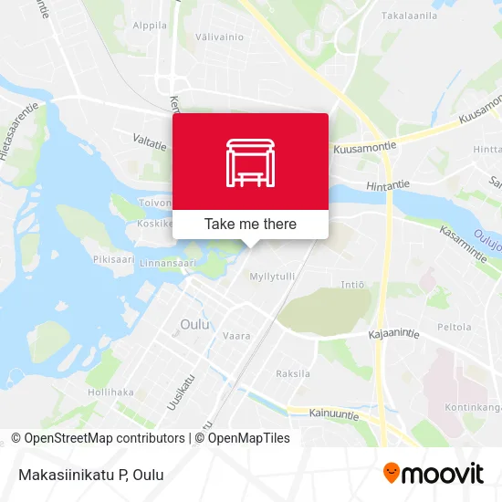 Makasiinikatu P map
