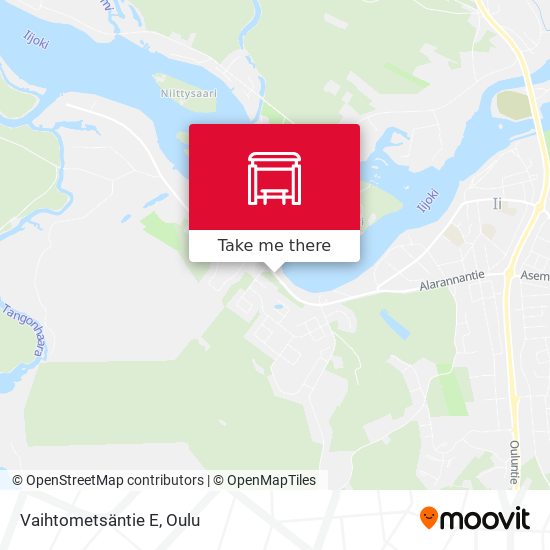 Vaihtometsäntie E map