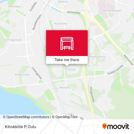 Kihokkitie P map