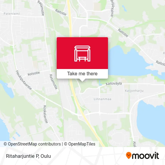 Ritaharjuntie North map