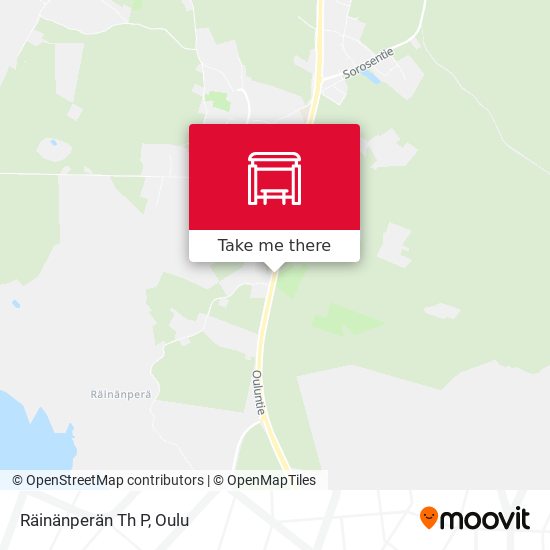 Räinänperän Th P map