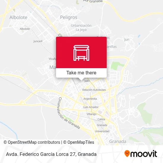 Avda. Federico García Lorca 27 map