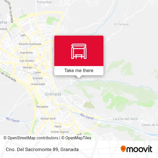 Cno. Del Sacromonte 89 map