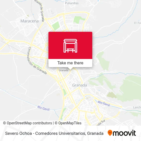 Severo Ochoa - Comedores Universitarios map