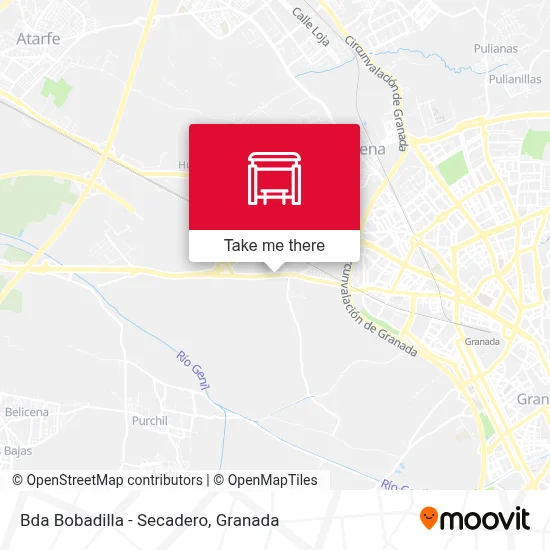 Bda Bobadilla - Secadero map