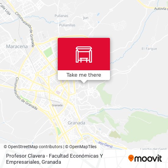 Profesor Clavera - Facultad Económicas Y Empresariales map