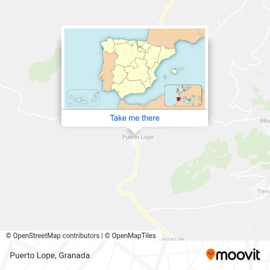 Puerto Lope map