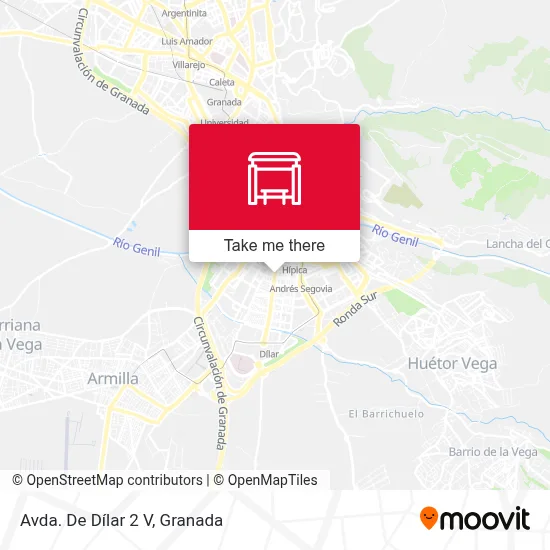 Avda. De Dílar 2 V map