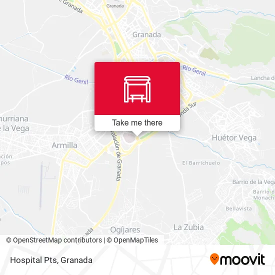 Hospital Pts map