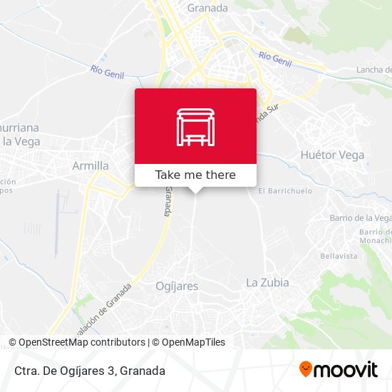 Ctra. De Ogíjares 3 map