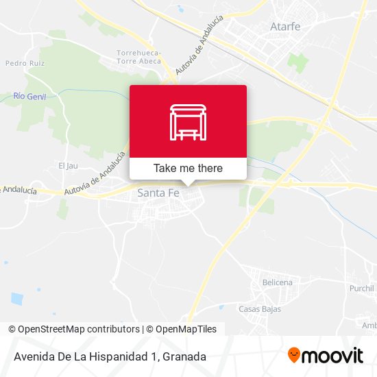 Avenida De La Hispanidad 1 map