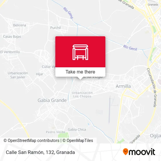 Calle San Ramón, 132 map
