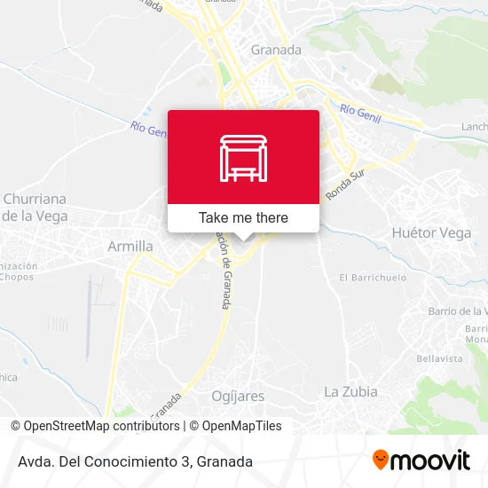 mapa Avda. Del Conocimiento 3