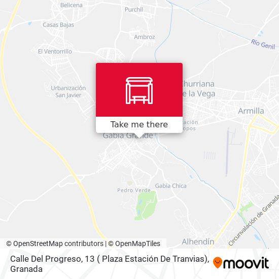 Calle Del Progreso, 13  ( Plaza Estación De Tranvias) map