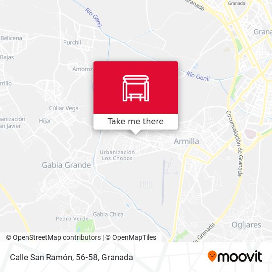 Calle San Ramón, 56-58 map