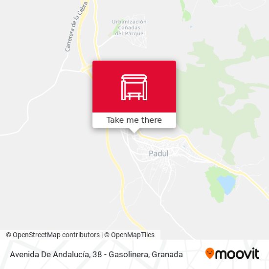 Avenida De Andalucía, 38 - Gasolinera map
