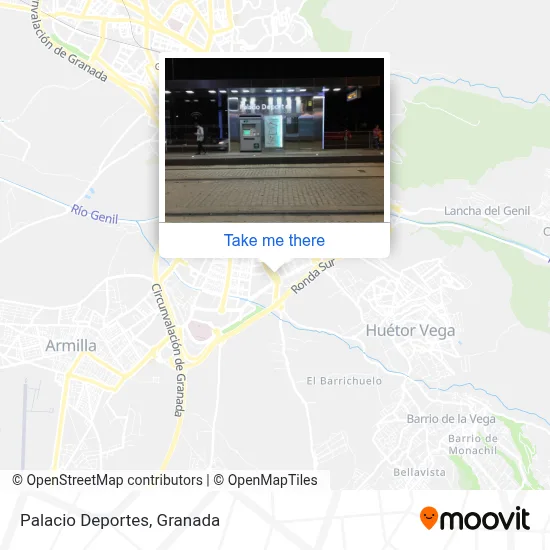 Palacio Deportes map