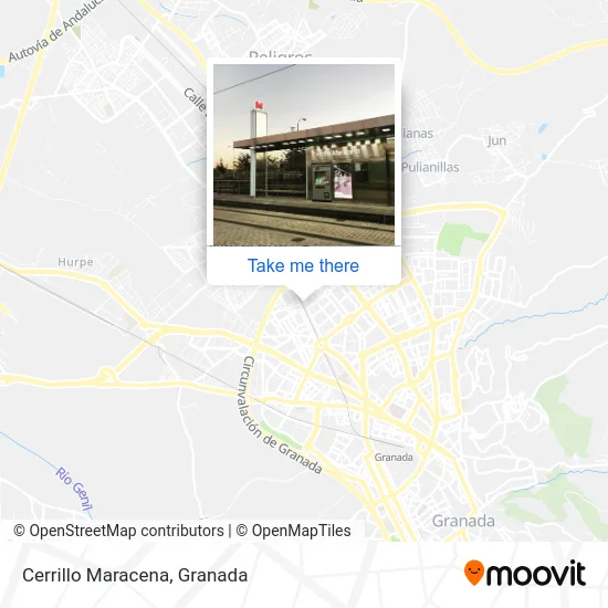 Cerrillo Maracena map