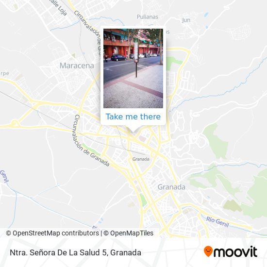 Ntra. Señora De La Salud 5 map