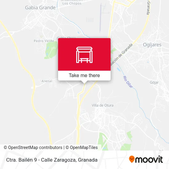 Ctra. Bailén 9 - Calle Zaragoza map