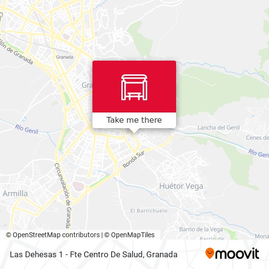 Las Dehesas 1 - Fte Centro De Salud map