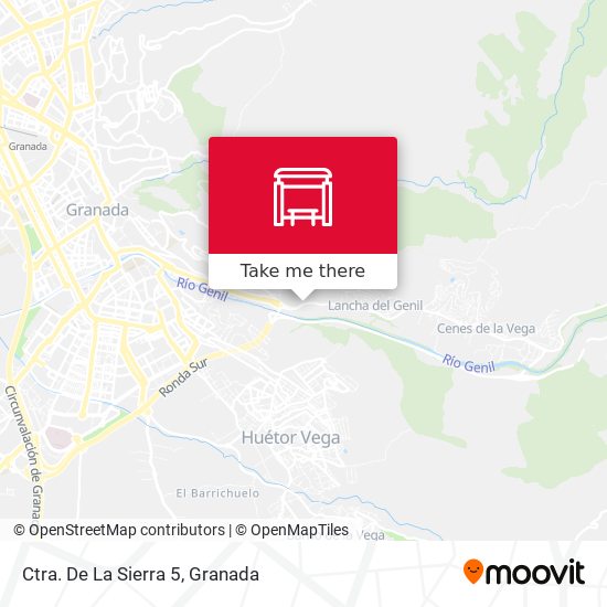 Ctra. De La Sierra 5 map