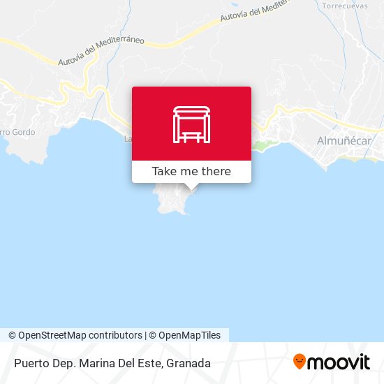 Puerto Dep. Marina Del Este map