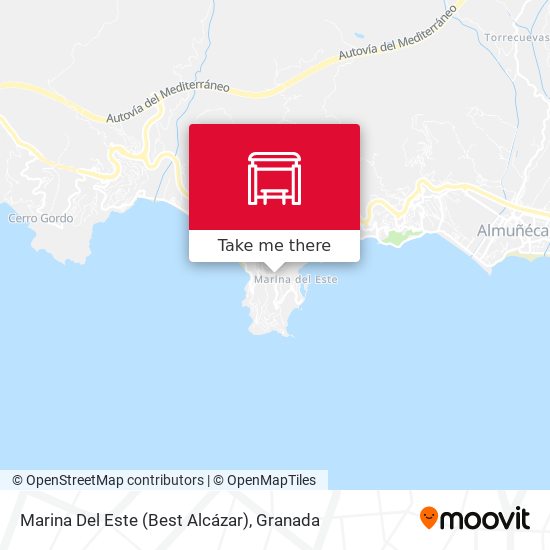 Marina Del Este (Best Alcázar) map