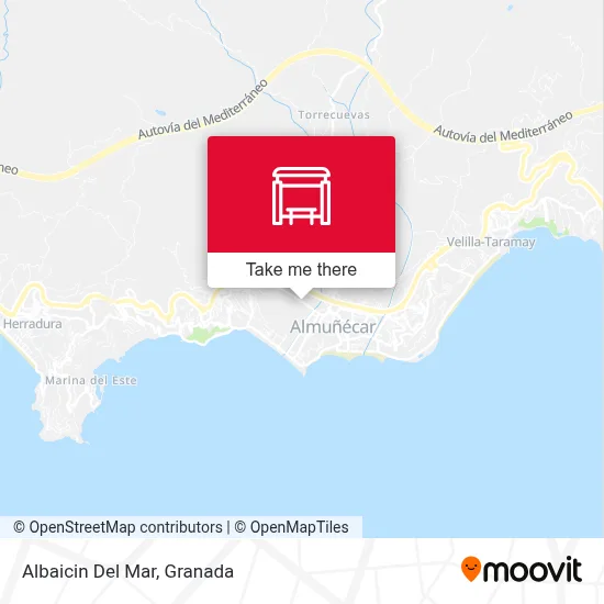 Albaicin Del Mar map