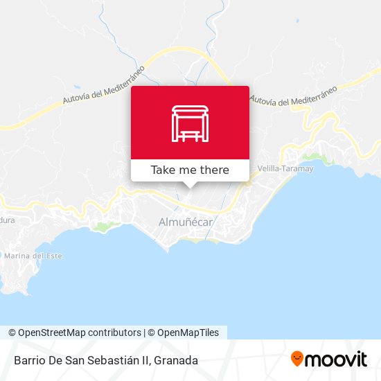Barrio De San Sebastián II map