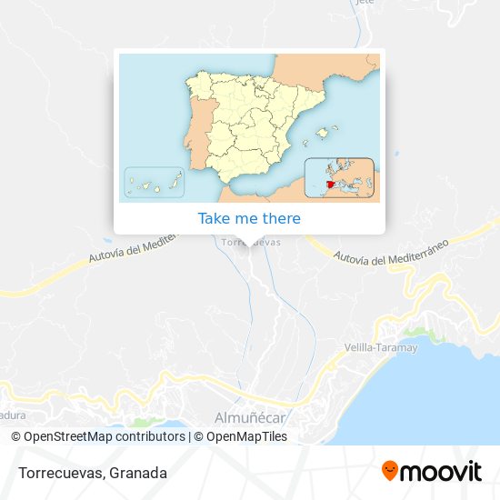 Torrecuevas map