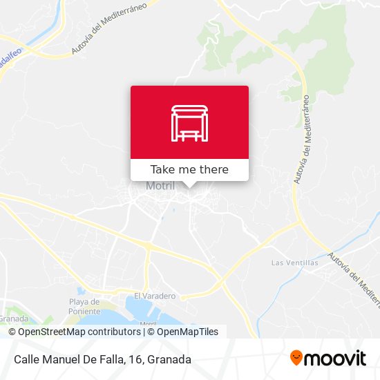Calle Manuel De Falla, 16 map
